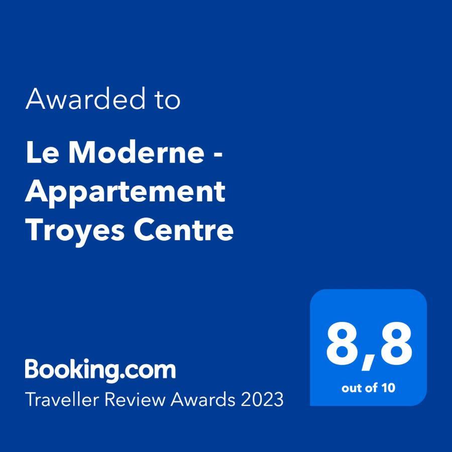 Le Moderne - Appartement Troyes Centre 외부 사진